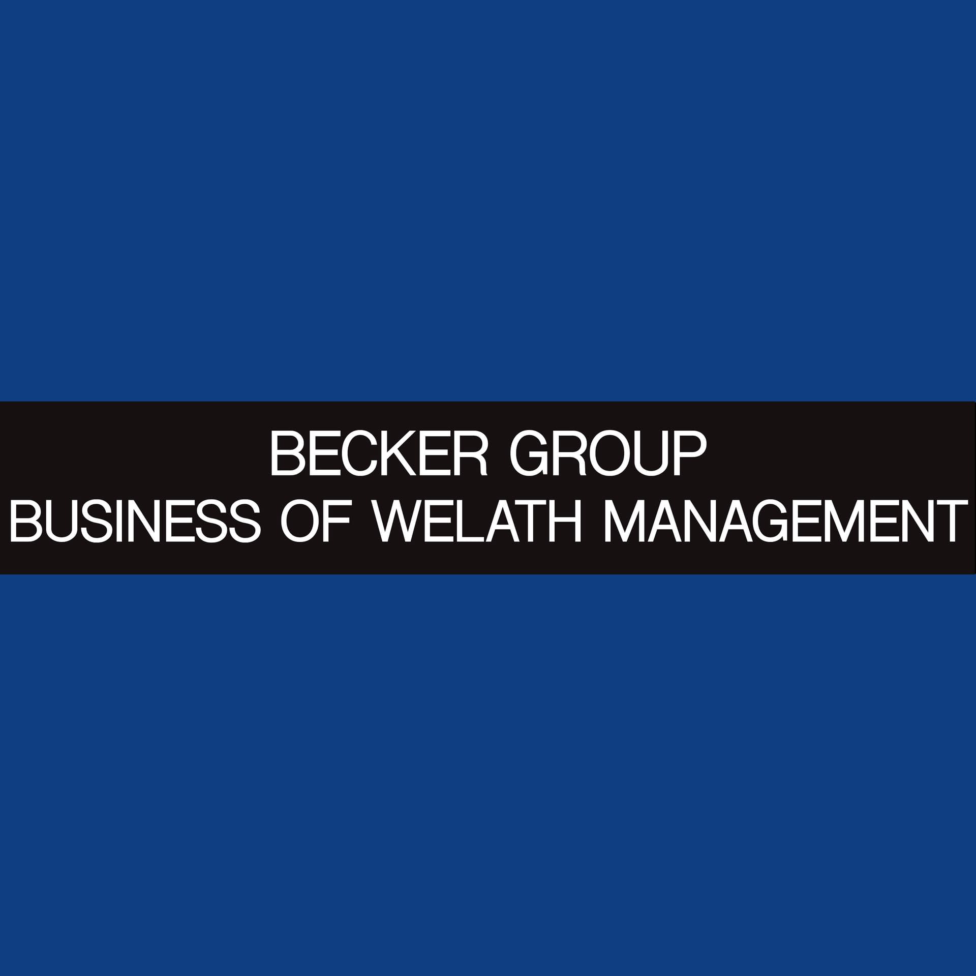Muck Rack Becker Group Business of Wealth Management Contact