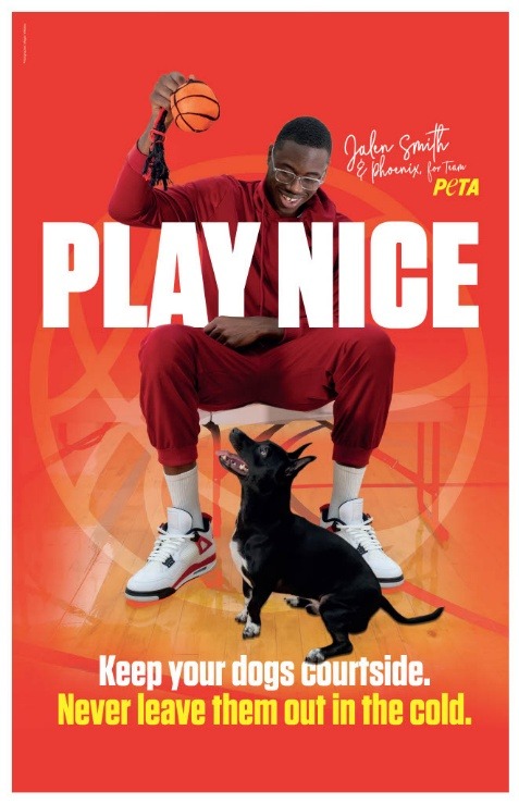 A person in red pants and glasses holding a rope and a dogDescription automatically generated