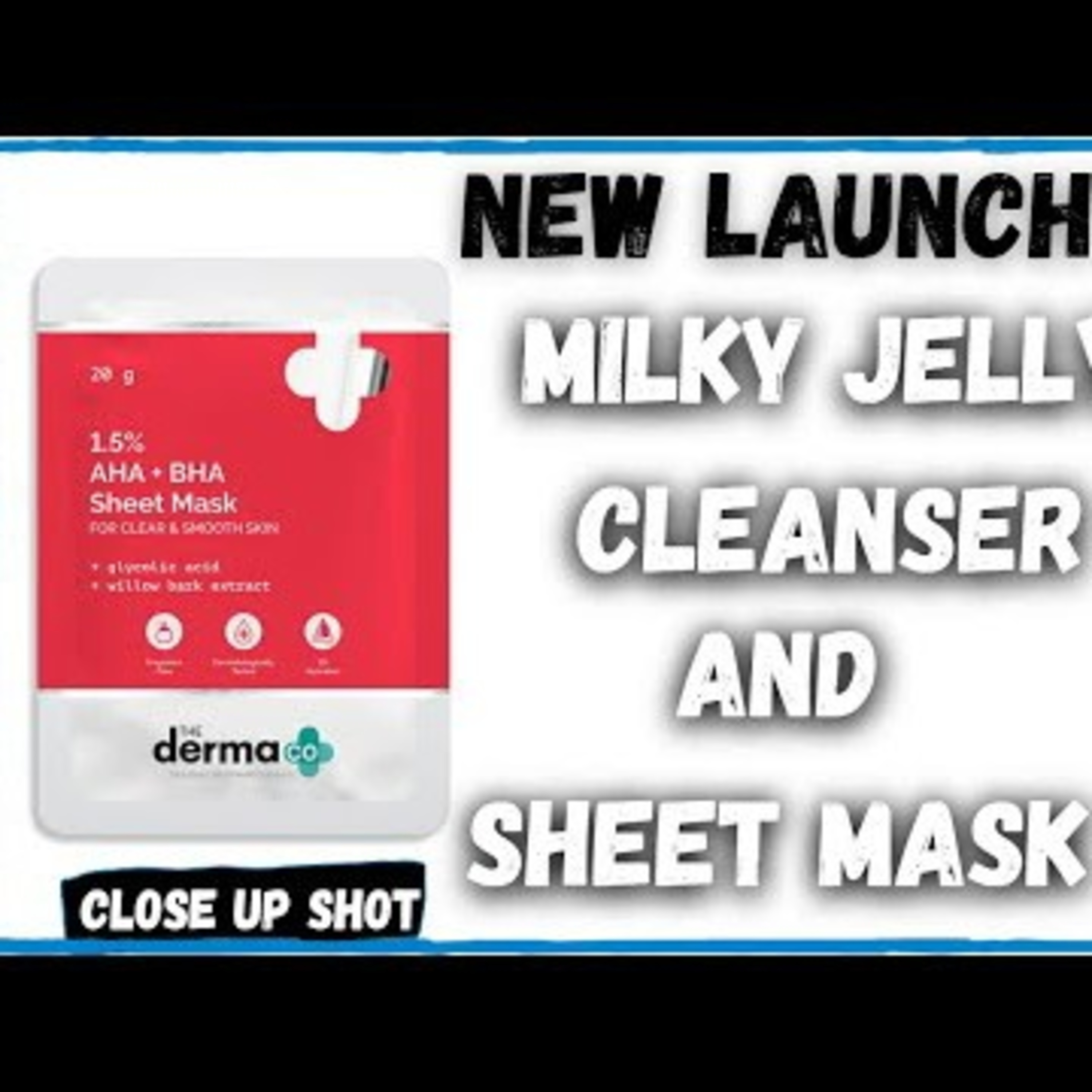 Muck Rack Super Women Derma.Co MILKY JELLY CLEANSER AND AHA BHA