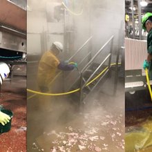 Dozens of children found working dangerous overnight jobs at meat plants