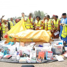 Ihezie Foundation makes history in Nigeria with record textbook donation