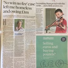 'No Win No Fee' case left me homeless after £1m bill from former lawyers