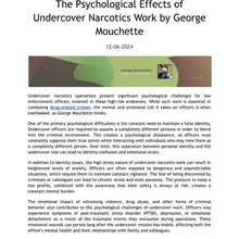 The Psychological Effects of Undercover Narcotics Work by George Mouchette.pdf