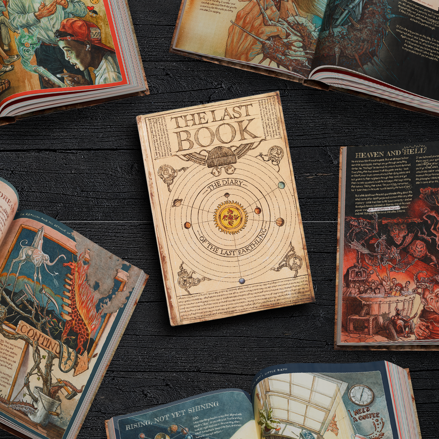 Hungry Minds, Publisher of Kickstarter Phenomenon and Amazon Bestseller The Book, Takes on the Graphic Novel Genre With The Last Book